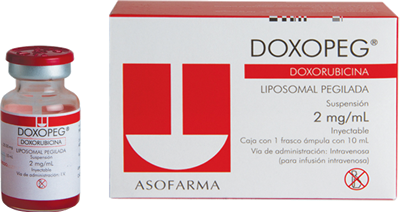 Ficha técnica del concentrado para dispersión para perfusión Zolsketil pegylated liposomal 2 mg/ml, doxorubicina liposomal pegilada