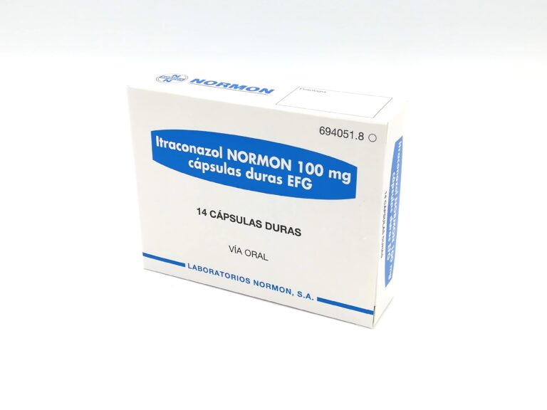 Ficha Técnica del Itraconazol Normon 100mg: Dosificación y Características de las Cápsulas Duras EFG