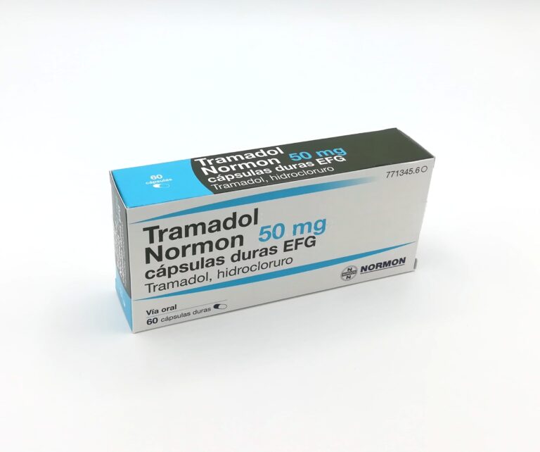 Ficha Técnica del Tramadol Normon 50 mg: Cápsulas Duras EFG