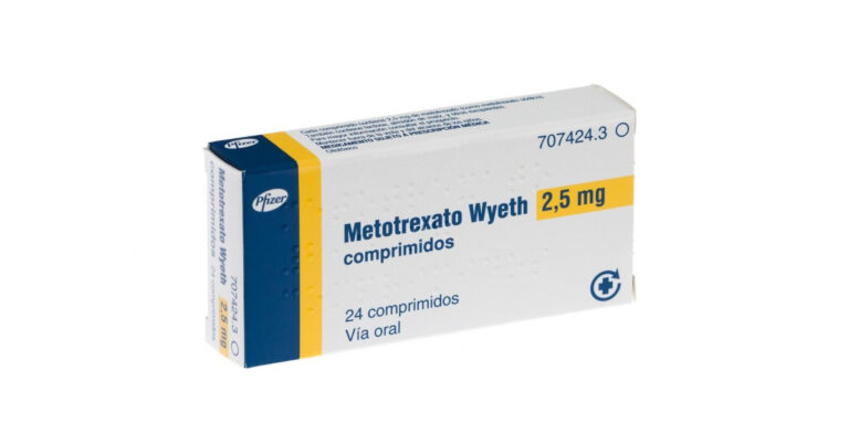 Ficha Técnica Metotrexato Wyeth 2,5 mg: Números Reducidos al 5