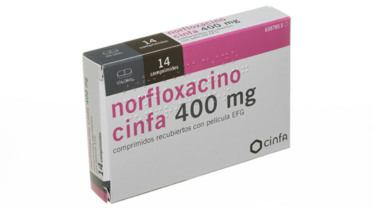 Ficha Técnica: Norfloxacino Qualigen 400 mg – Comprimidos recubiertos con película para el tratamiento de Haemophilus parainfluenzae uretral.