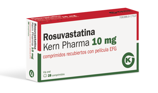 Ficha Técnica Rosuvastatina Kern Pharma 10 mg – Comprimidos Recubiertos con Película EFG [SEO Optimizado]