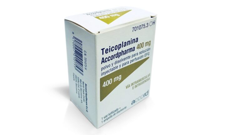 Ficha Técnica Teicoplanina: Sala 400 mg – Polvo para Solución Inyectable y para Perfusión (EFG)