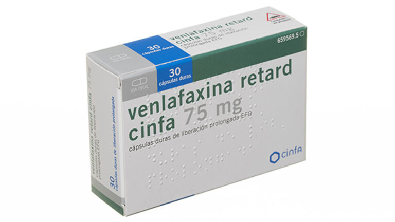 Ficha técnica Venlafaxina Retard Cinfa 75 mg: Información y uso prolongado