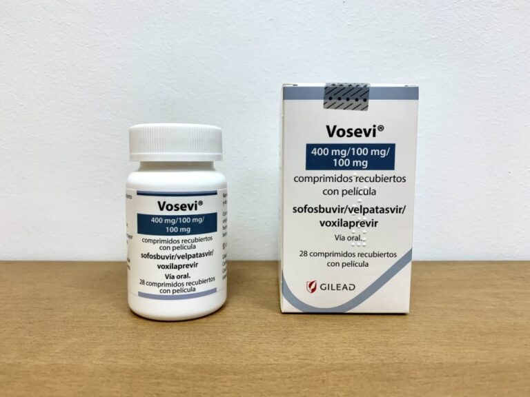 Ficha Técnica VOSEVI 400 mg/100 mg/100 mg: Comprimidos Recubiertos con Película