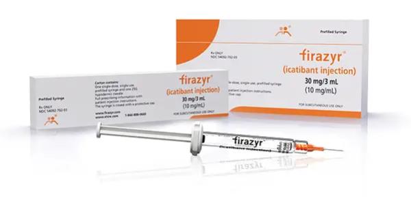 Firazyr: para qué sirve, prospecto y precauciones (30 mg en solución inyectable en jeringa precargada)