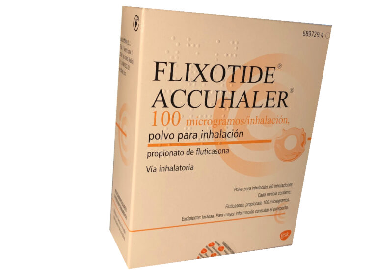 Flixotide para qué sirve: prospecto 100 microgramos/inhalación, polvo para inhalación