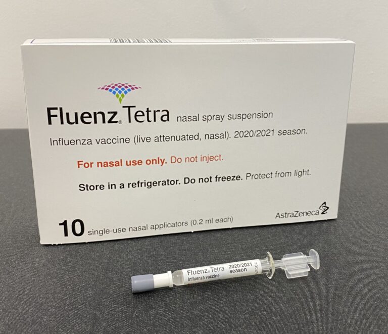 FluEnz Tetra: Efectos secundarios y prospecto de suspensión nasal