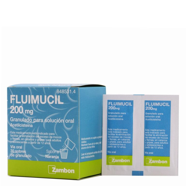 Fluimucil 200 mg: ¿Para qué sirve? Prospecto y formas de uso