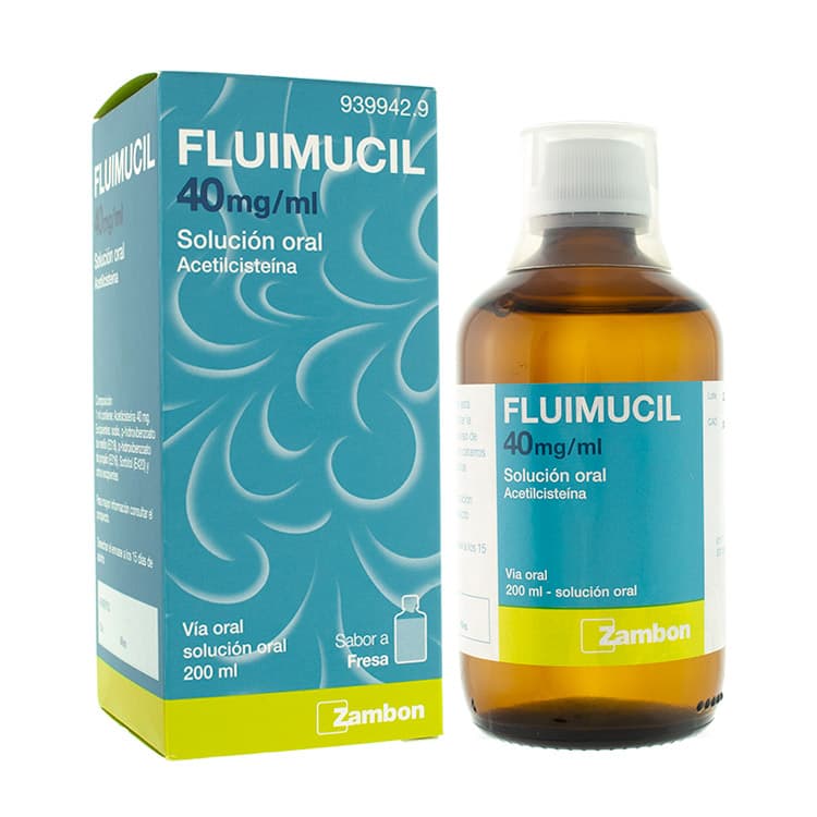 Fluimucil 40mg/ml Solución Oral: Prospecto y Marcaje