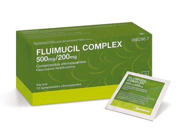 Fluimucil Complex 500 mg/200 mg Comprimidos Efervescentes: Ficha Técnica y Seguridad en el Embarazo