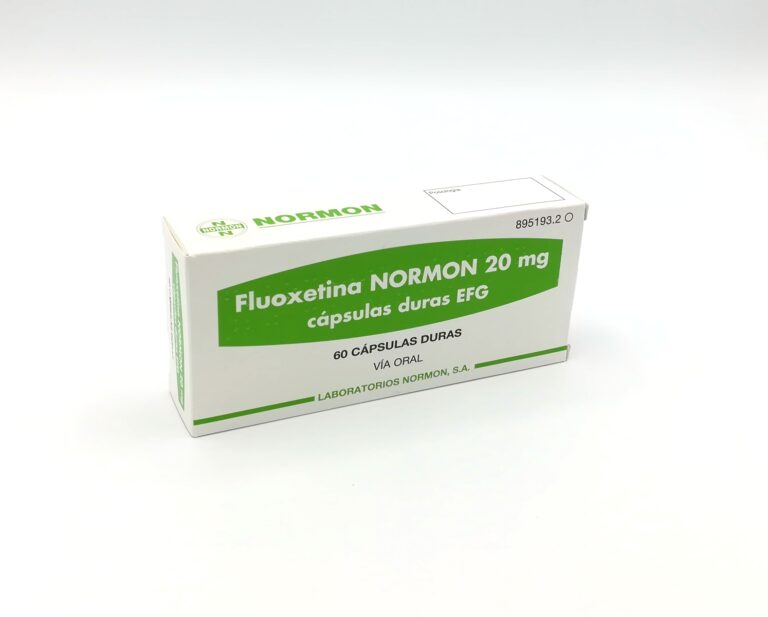 Fluoxetina Normon 20 mg: Prospecto y características de las cápsulas duras EFG