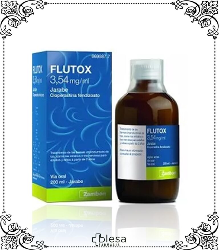 Flutox 3,54 mg/ml Jarabe – Ficha Técnica y Características