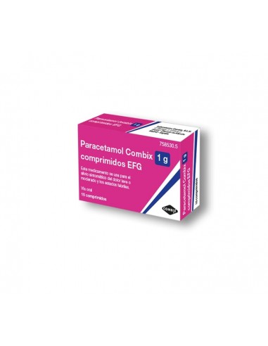 Fórmula y usos: Paracetamol Pharma Combix 1 g – Comprimidos EFG | Prospecto