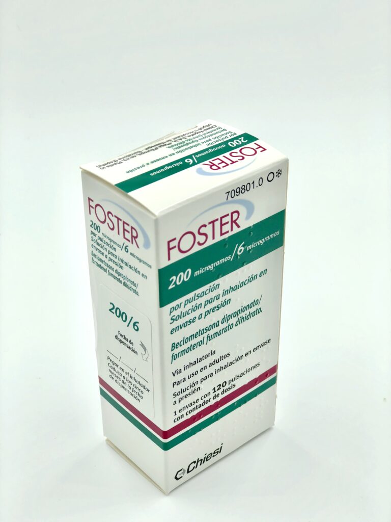 Foster 200/6: Empleo, prospecto y solución para inhalación
