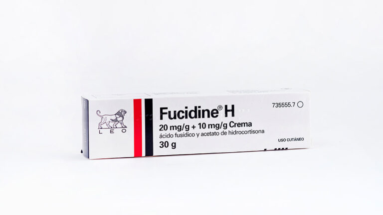 Fucidine H sin receta: Precios y prospecto de la crema 20 mg/g + 10 mg/g