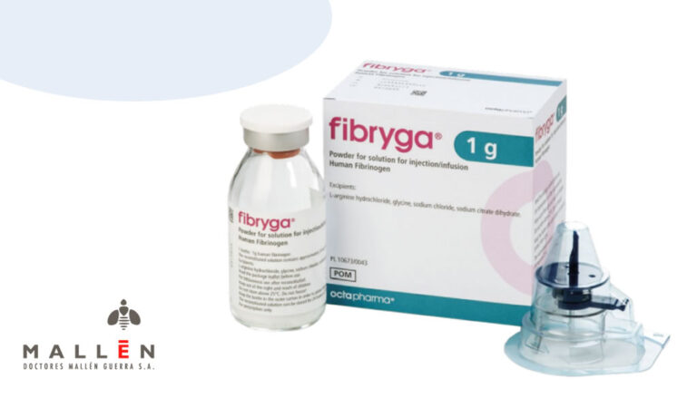 Función del fibrinógeno en la coagulación: Ficha técnica de Fibryga 1G en polvo y disolvente para solución inyectable y perfusión