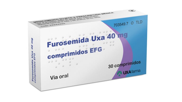 Furosemida 40 mg: precio, prospecto y beneficios de UXA comprimidos EFG