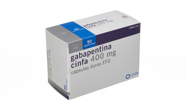 GABAPENTINA 400 mg: Prospecto, Comprimidos y EFG