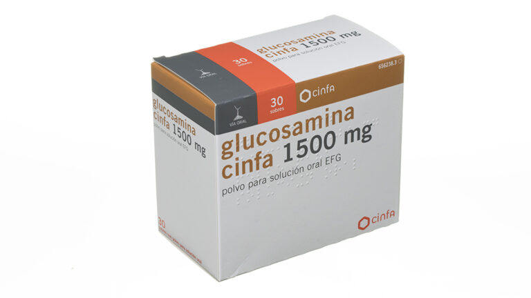 Glucosamina CINFA 1500mg: ficha técnica, usos y efectos secundarios