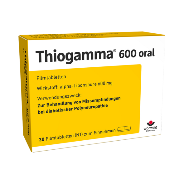 Glutation 600 mg: Ficha Técnica de Thiogamma Oral 600 mg Comprimidos Recubiertos con Película