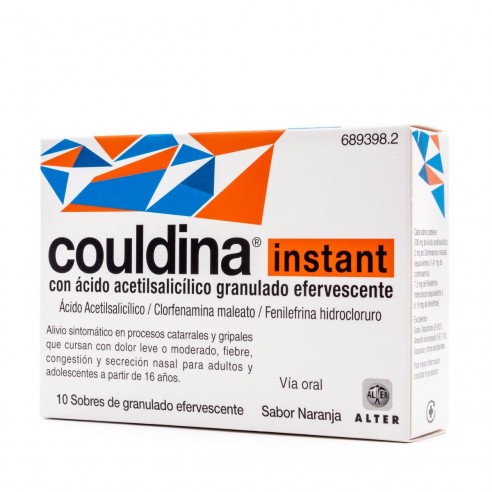 “Guía completa sobre el prospecto de Couldina Instant con ácido acetilsalicílico granulado efervescente”