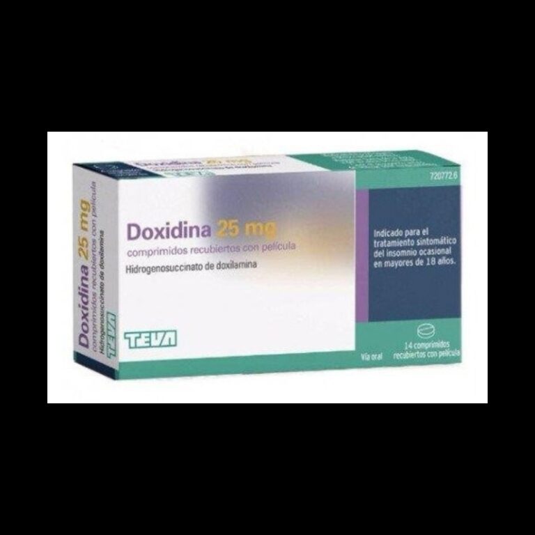 Guía | Hidrogenosuccinato de Doxilamina 25 mg Comprimidos Recubiertos con Película | Prospecto y Usos