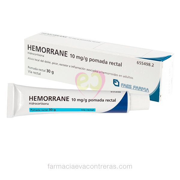 Hemorrane 10 mg/g Pomada Rectal: Ficha Técnica y Usos