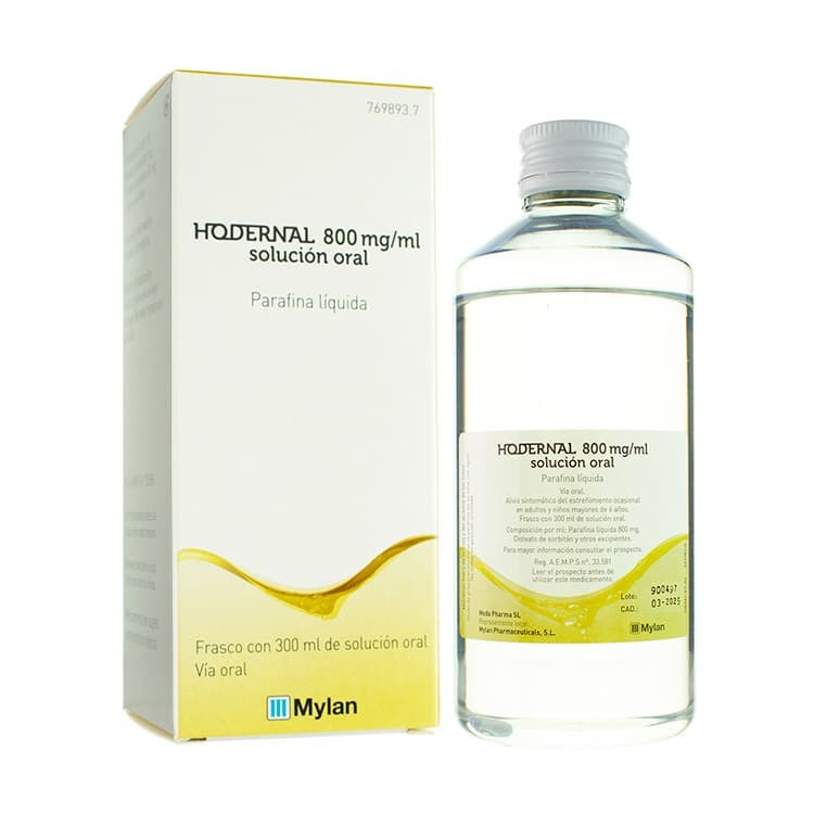 Hodernal 800 mg/ml Solución Oral: Dosificación y Posibles Efectos Secundarios