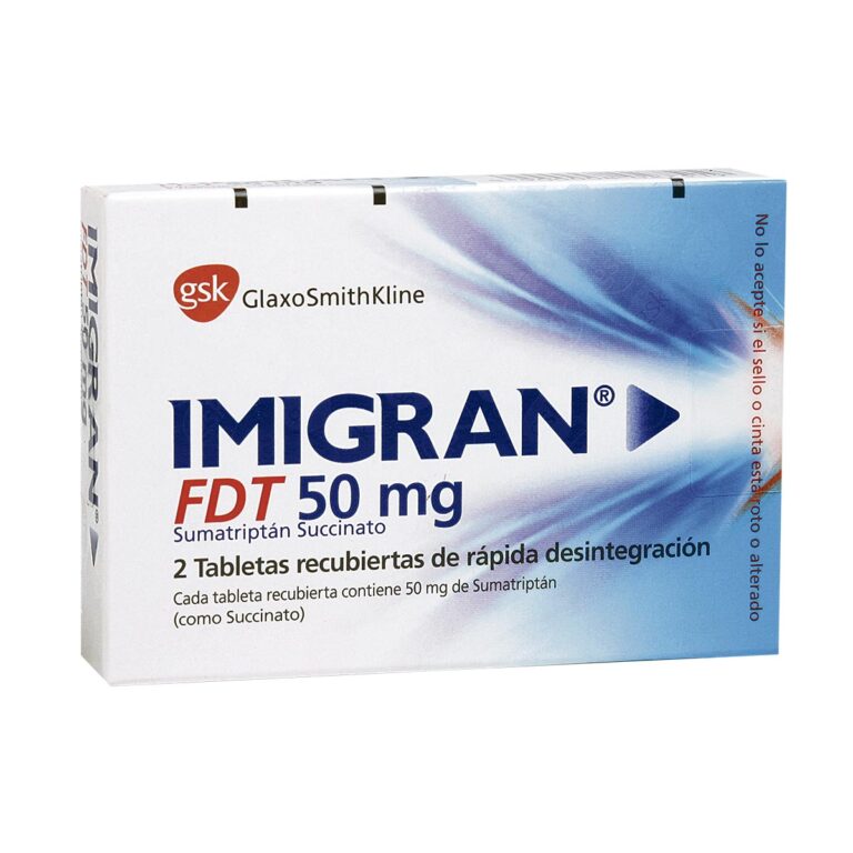 IMIGRAN NEO 50 mg Comprimidos Recubiertos con Película: Prospecto completo y información