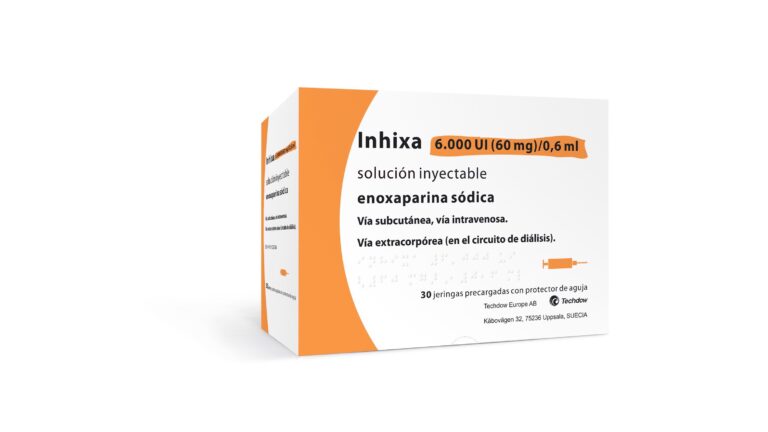 Inhixa 6.000 UI: Prospecto y dosificación de la solución inyectable