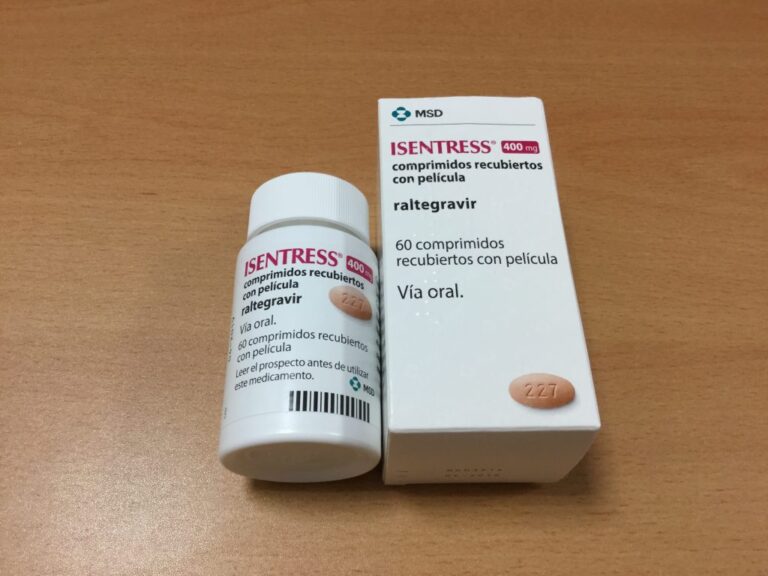 Isentress 400 mg: Para qué sirve y prospecto de los comprimidos recubiertos con película