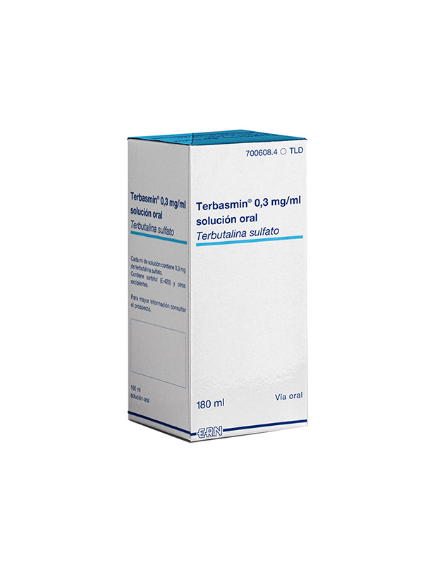Jarabe expectorante para asmáticos: Todo sobre el prospecto de Terbasmin 0,3 mg/ml solución oral