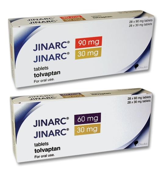 JINARC 30 mg + 90 mg – Prospecto y Comprimidos