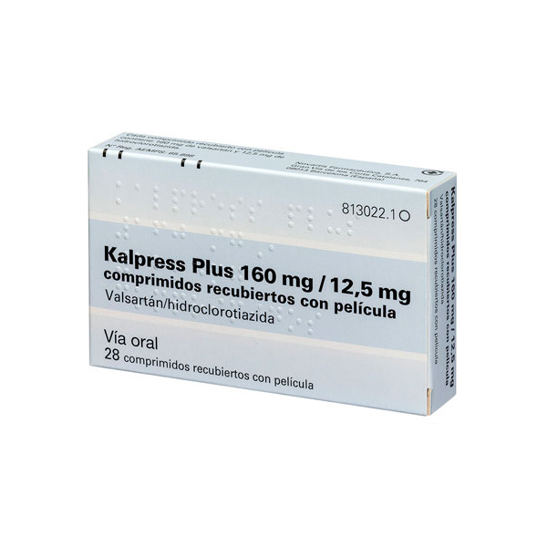 Kalpress Plus 160 mg / 12,5 mg: Para qué sirve y prospecto completo