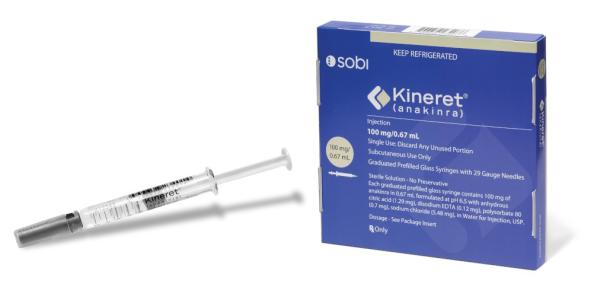 Kineret 100 mg/0,67 ml: Ficha técnica y uso de la solución inyectable en jeringa precargada