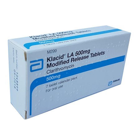 KLACID 500 mg: Prospecto, Comprimidos Recubiertos con Película
