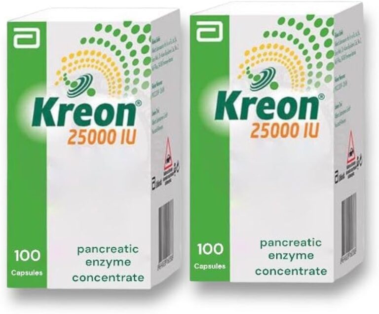 Kreon 25000 Precio: Características y beneficios de las cápsulas duras gastrorresistentes