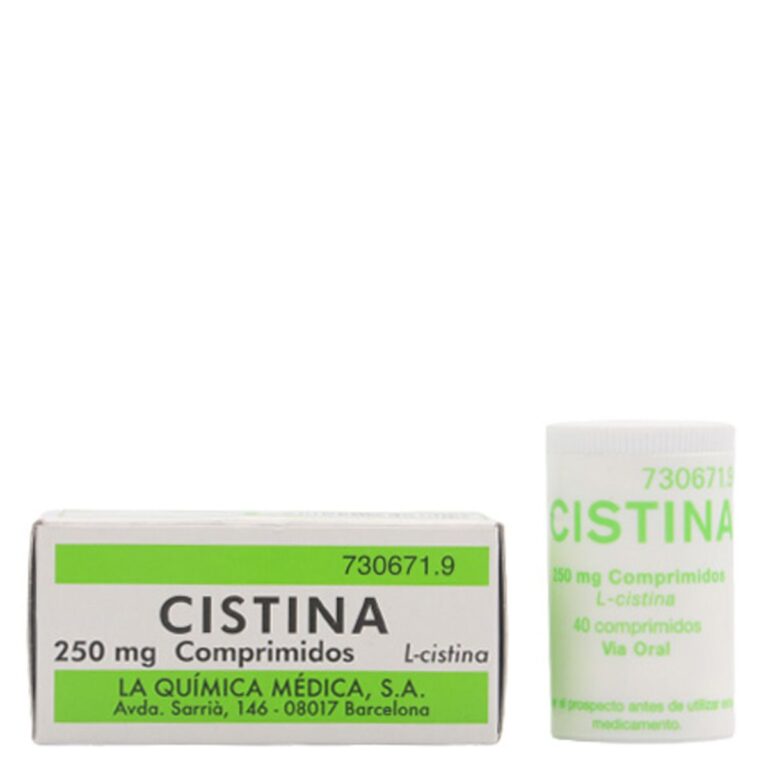 L-Cistina: beneficios y usos – Prospecto de los comprimidos de 250 mg