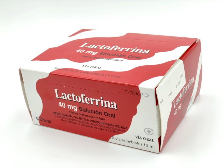 Lactoferrina 40 mg: Prospecto y beneficios de esta solución oral