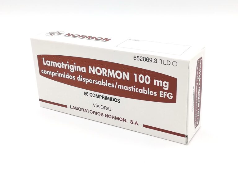 Lamotrigina 100 mg: Prospecto y dosificación de los comprimidos dispersables/masticables Normon EFG