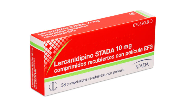 Lercanidipino: Efectos secundarios y prospecto Stada 10 mg – Comprimidos recubiertos con película EFG
