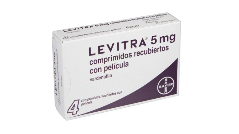 Levitra 5 mg: Información y características de los comprimidos recubiertos con película