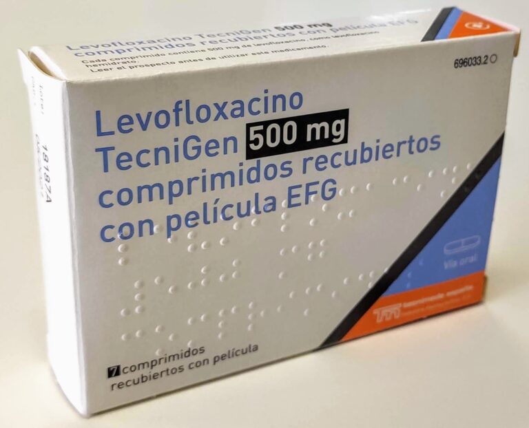 Levofloxacino 500: Precio y Ficha Técnica de los Comprimidos Recubiertos Mabo