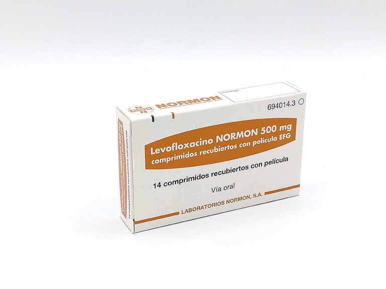 Levofloxacino Normon 500 mg: Prospecto, Comprimidos Recubiertos EFG