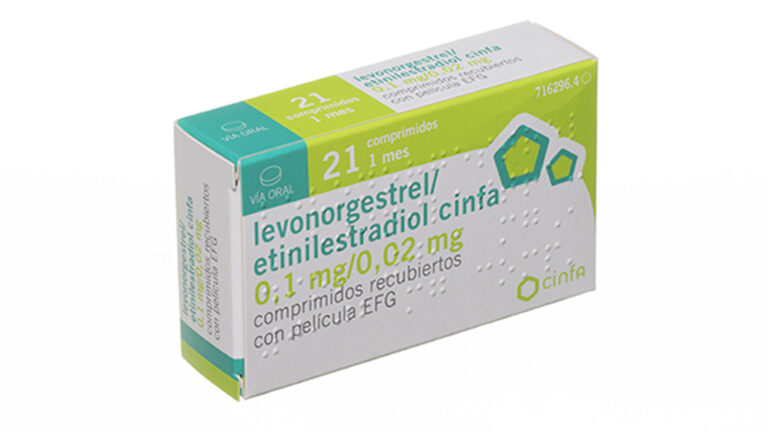 LEVONORGESTREL ETINILESTRADIOL CINFA- PROSPECTO, DOSIS Y MÁS