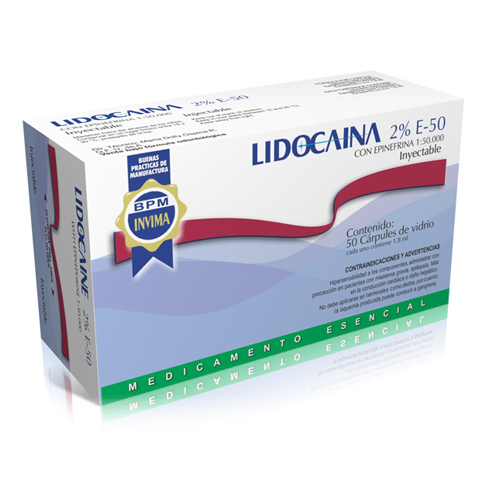 Lidocaína B. Braun: Pastilla con lidocaína de 50 mg/ml – Ficha Técnica y Características