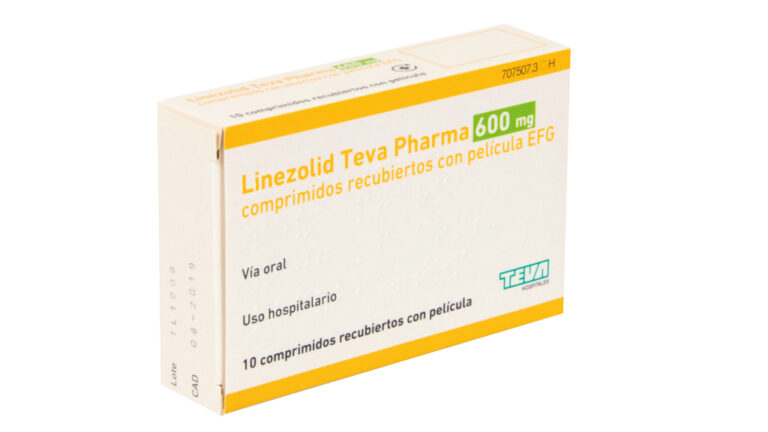 Linezolid Teva Pharma 600 mg: prospecto, dosis y efectos secundarios