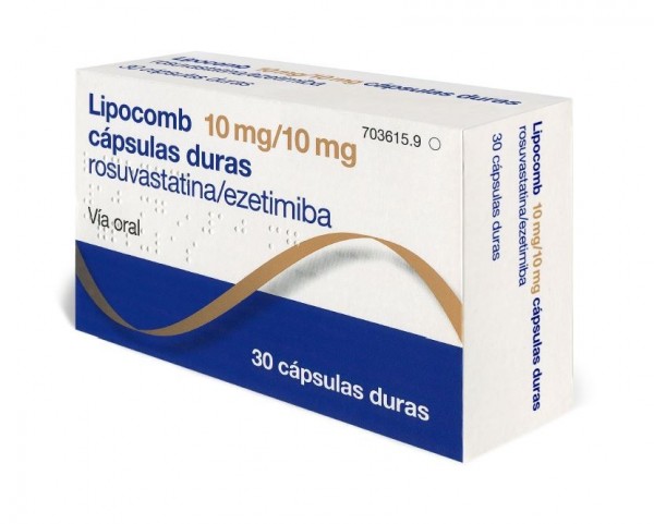 Lipocomb 10 mg – Ficha técnica de las cápsulas duras de 10 mg