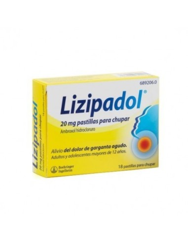 Lizipaina para qué sirve: Pros y prospecto de Ambroxol 20 mg pastillas para chupar